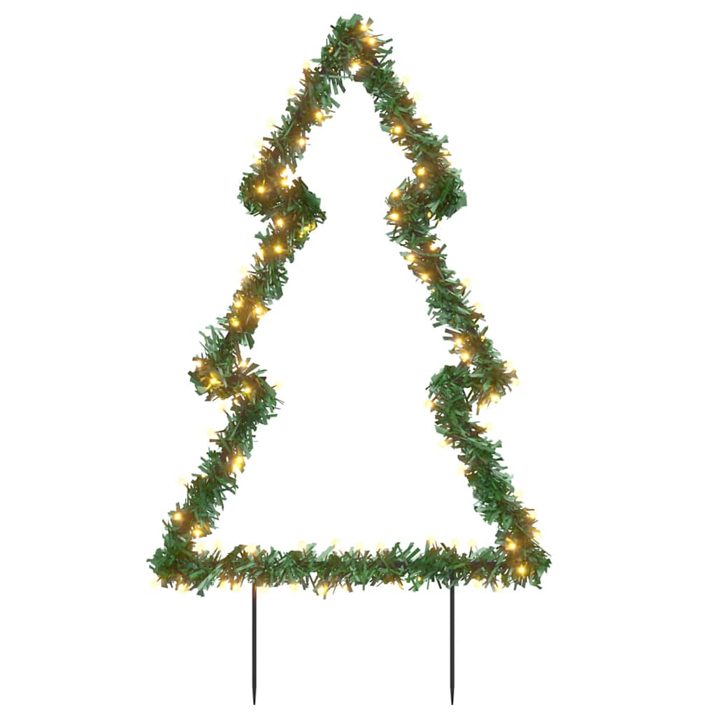 Vidaxx Weihnachtsbeleuchtung mit Erdspießen Baum 115 LEDs 90 cm