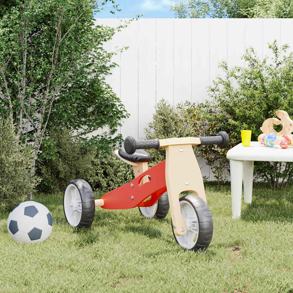 VidaXL Laufrad für Kinder 2-in-1 Rot