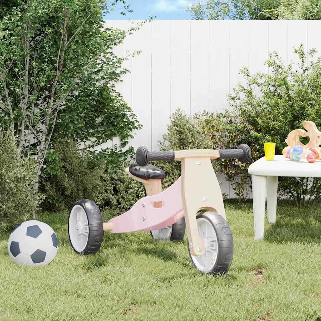 VidaXL Laufrad für Kinder 2-in-1 Rosa