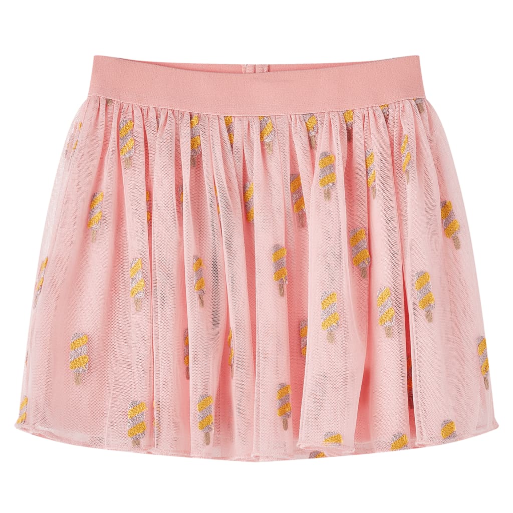 VidaXL Kinderrock mit Tüll 104 Hellrosa