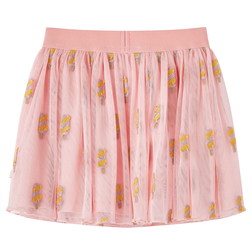 VidaXL Kinderrock mit Tüll 104 Hellrosa