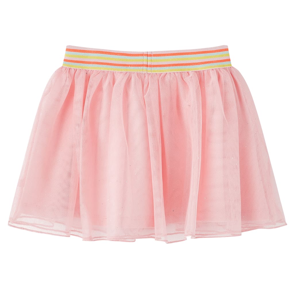 VidaXL Kinderrock mit Tüll 140 Hellrosa