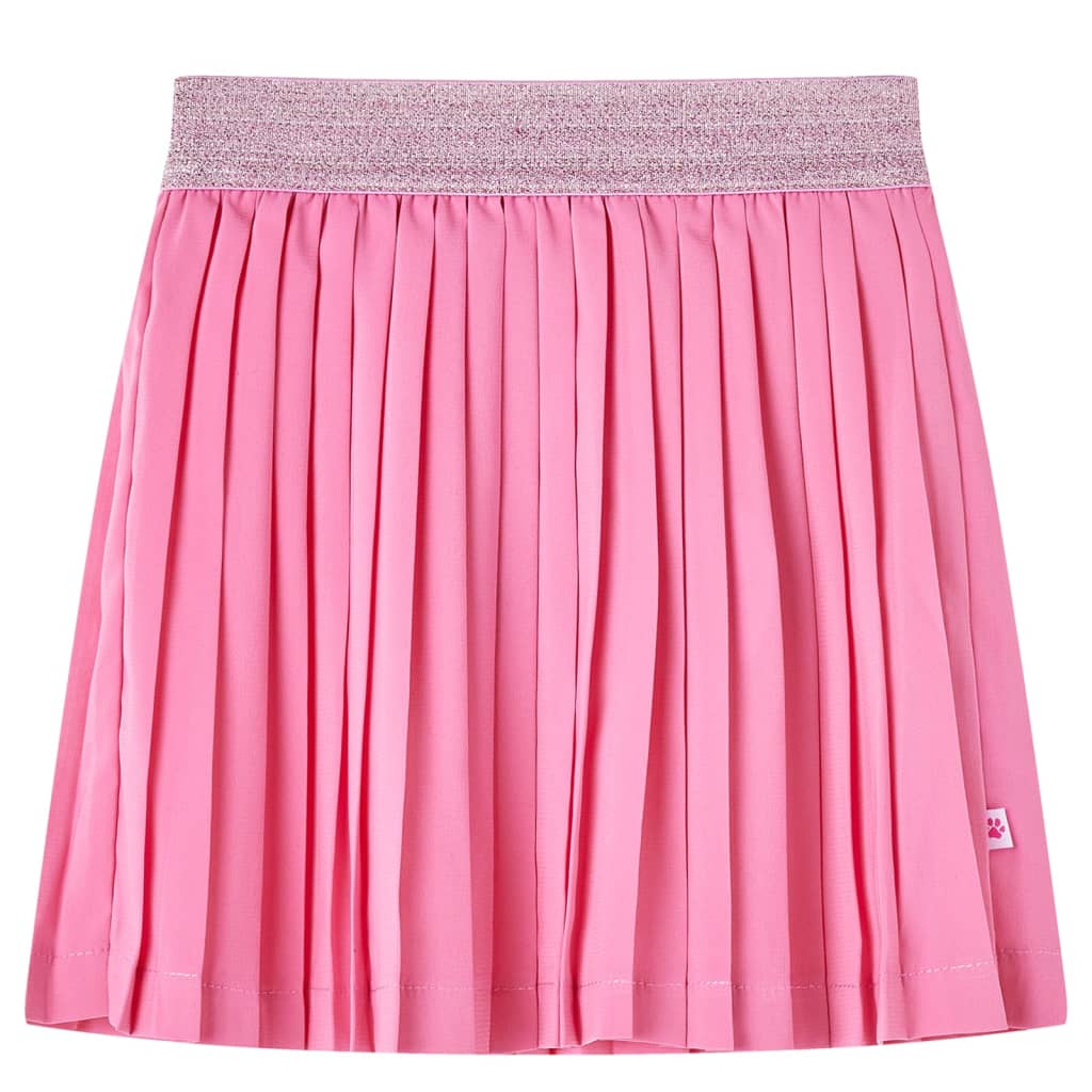 VidaXL Kinderrock plissiert 92 rosa