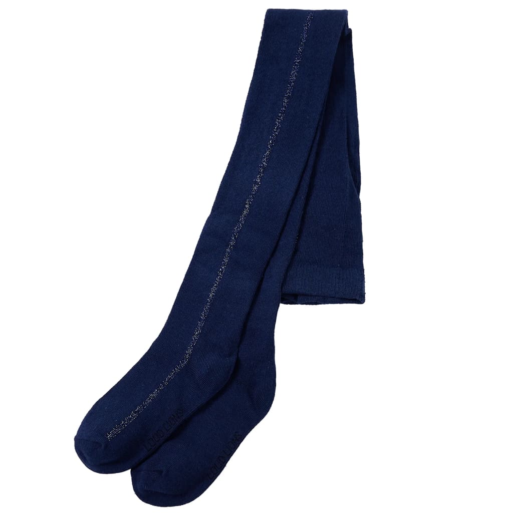 VidaXL Kinderstrumpfhose 140 Marineblau