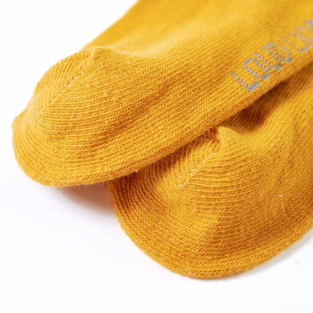 VidaXL Kinderstrumpfhose 128 dunkles Ocker
