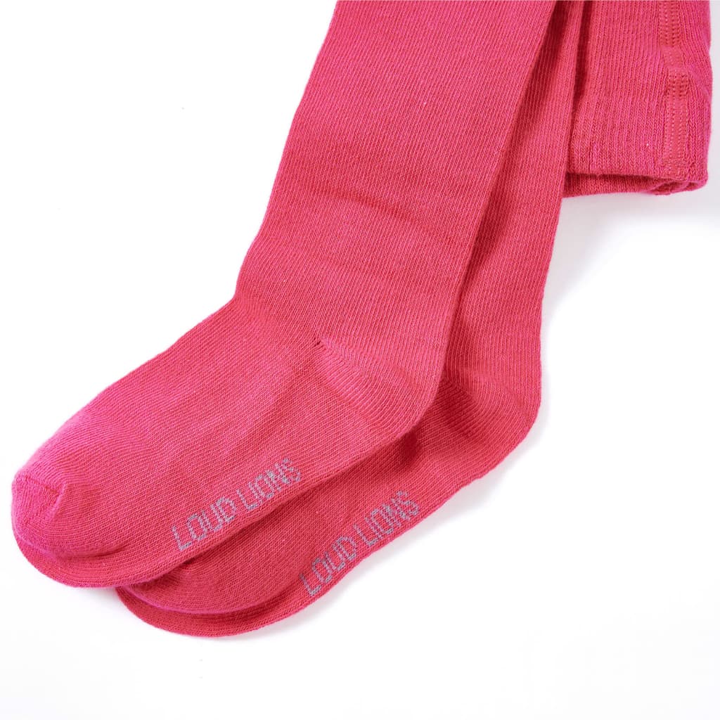 VidaXL Kinderstrumpfhose 140 leuchtendes Rosa