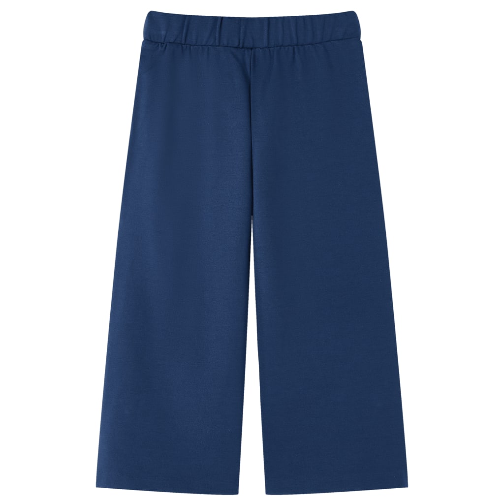 VidaXL Kinderhose mit weitem Bein 104 Marineblau