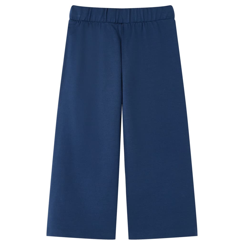 VidaXL Kinderhose mit weitem Bein 116 Marineblau