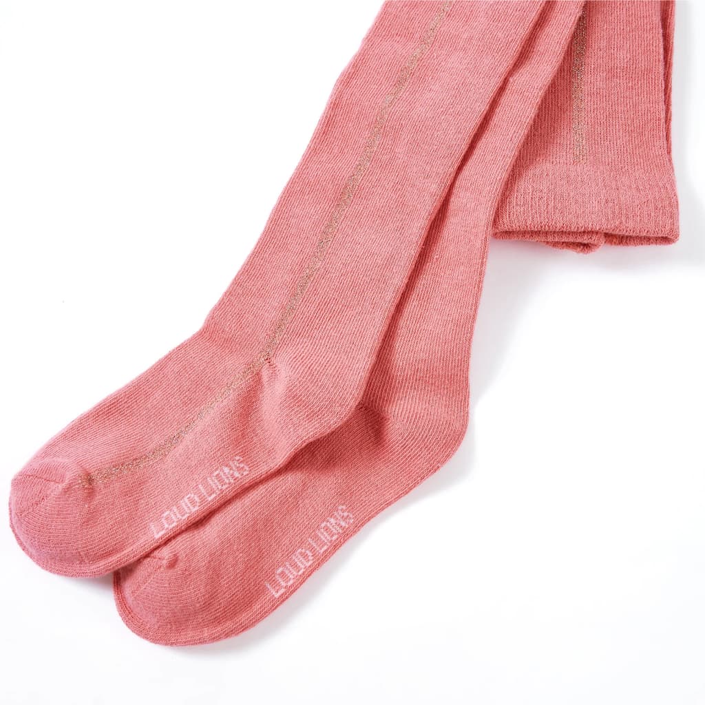VidaXL Kinderstrumpfhose 140 Altrosa