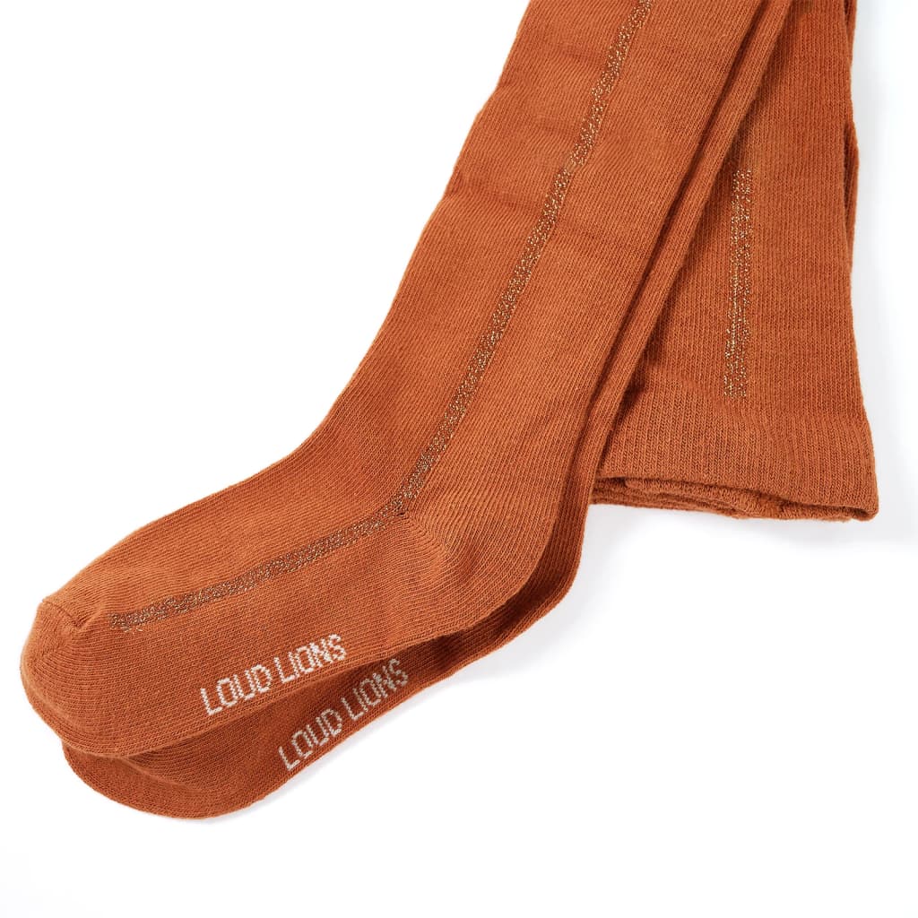 VidaXL Kinderstrumpfhose 92 cognacfarben