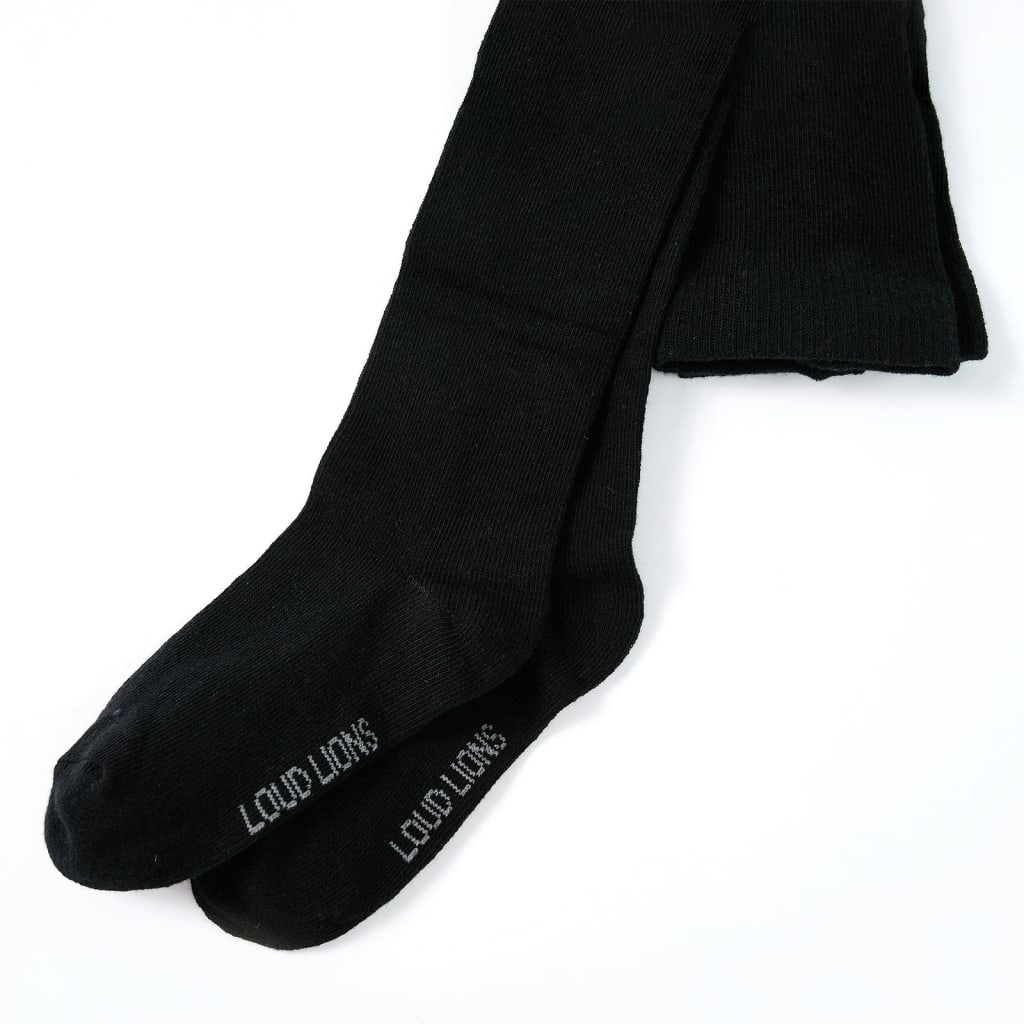 VidaXL Kinderstrumpfhose 128 schwarz