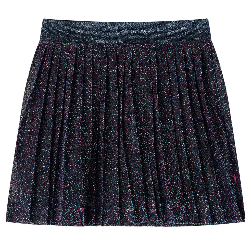 VidaXL Kinderrock mit Glitzer 104 Marineblau