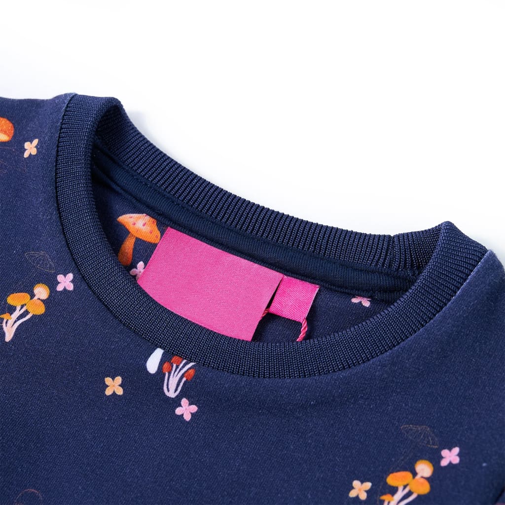 VidaXL Kinderkleid 92 Marineblau