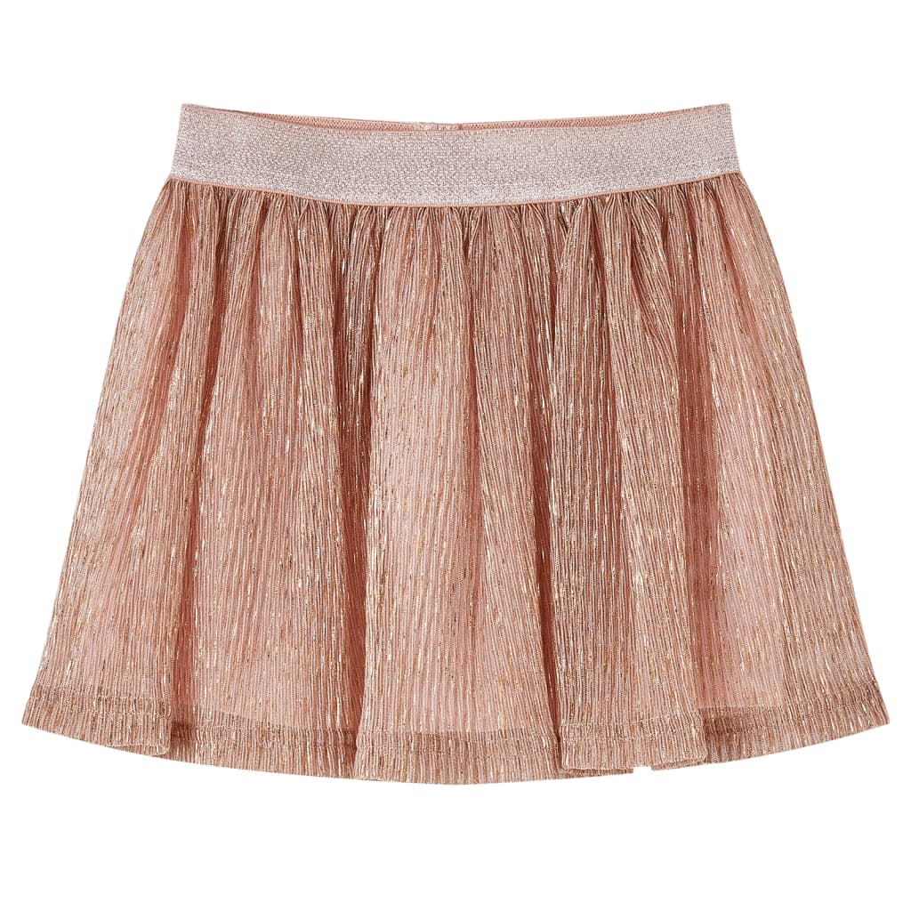 VidaXL Kinderrock mit Glitzer 128 Zartrosa