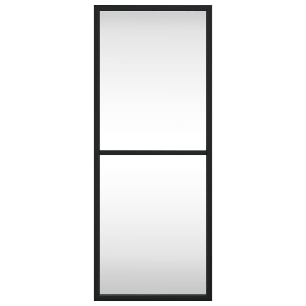 VidaXL Wandspiegel rechteckig 20x50 cm Eisen schwarz