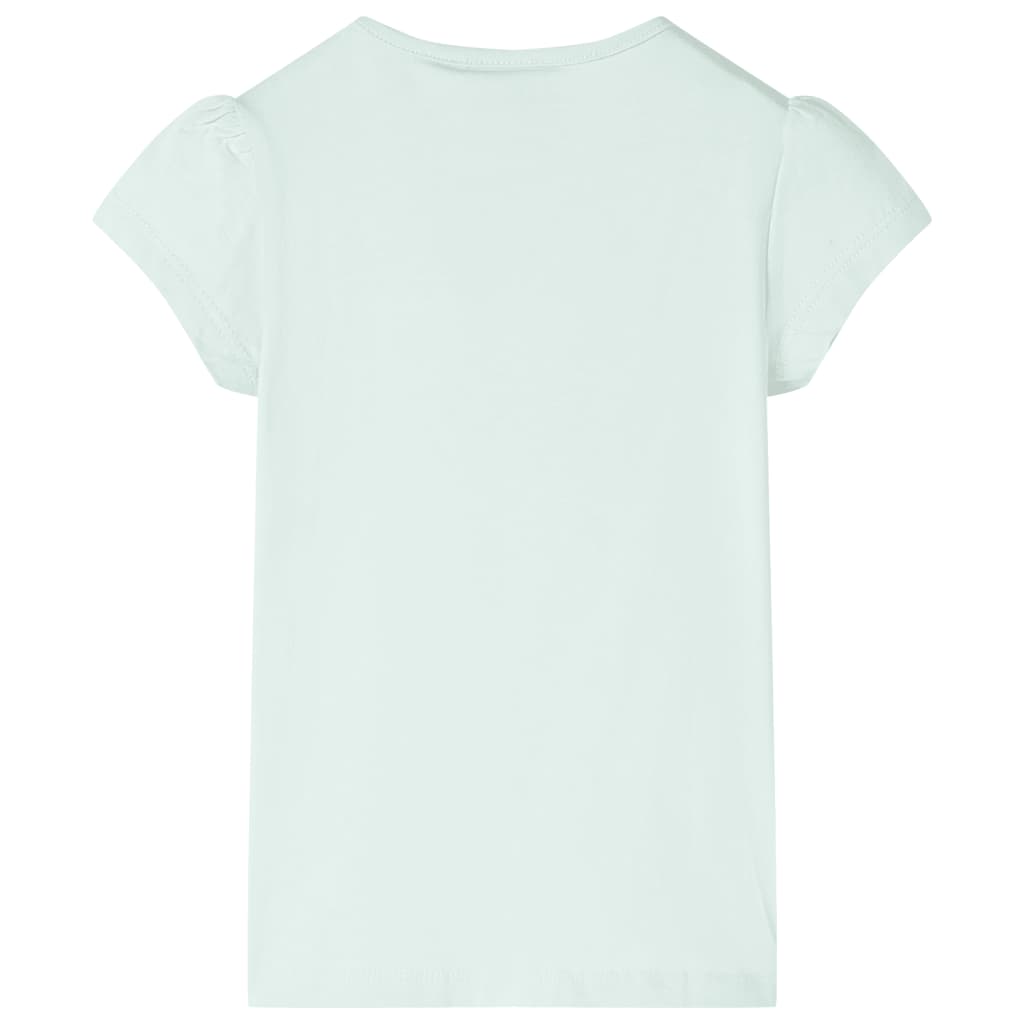 VidaXL Kindershirt 104 helles Mint