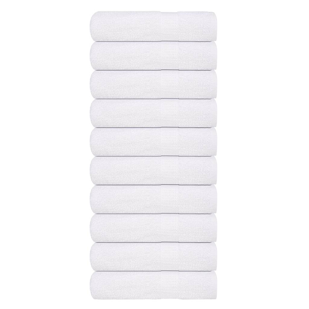Vidaxx Duschtücher 10 Stück 70x140 cm 360 g m² 100 % Baumwolle weiß