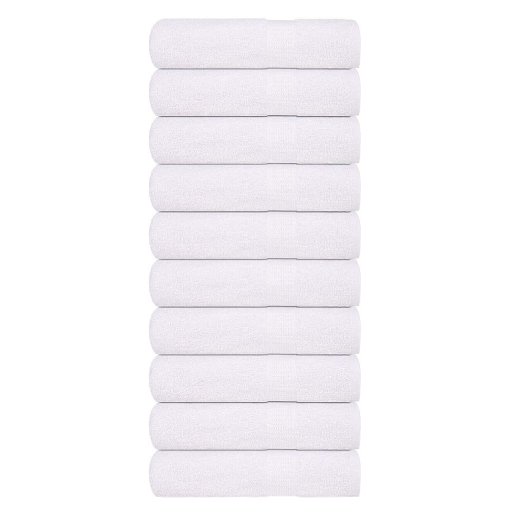 Vidaxx Badetücher 10 Stück 100x150 cm 360 g m² 100 % Baumwolle weiß