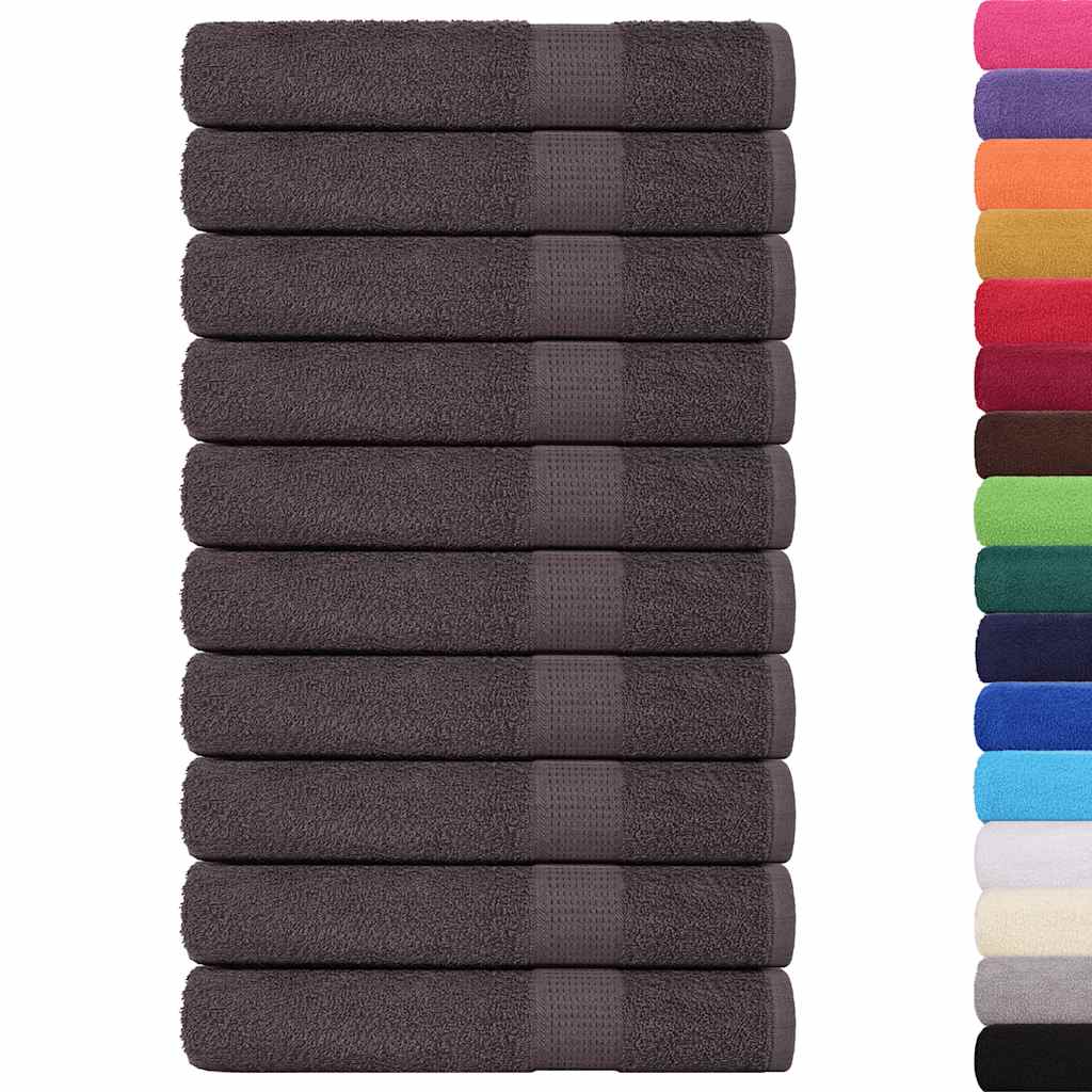 Vidaxx Saunatücher 25 Stück 80x200 cm 360 g m² 100 % Baumwolle Anthrazit