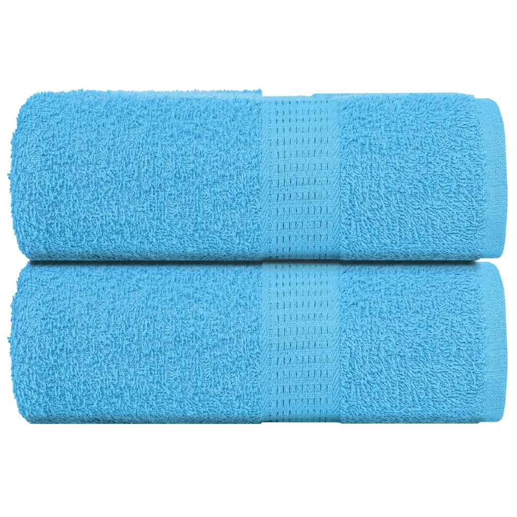 Vidaxx Waschlappen 2 Stück Frosch Türkis 30x30 cm 100 % Baumwolle