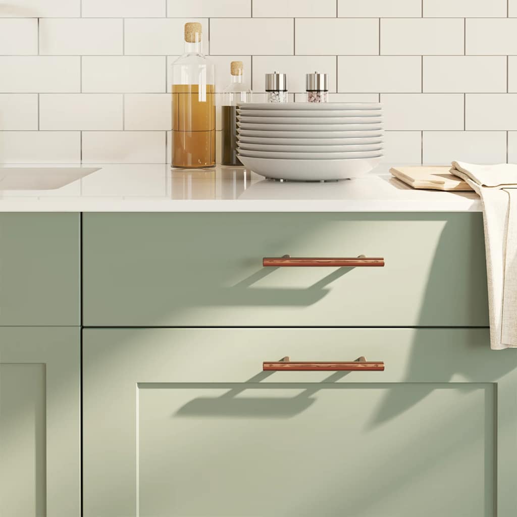 VidaXL Griffe 20 Stück 96 mm Edelstahl bronzefarben