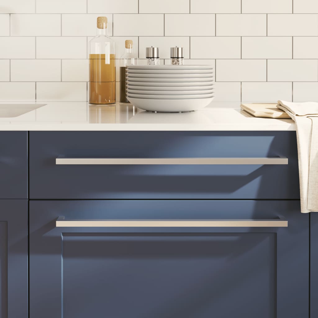VidaXL Griffe 20 Stk. 480 mm Edelstahl silberfarben