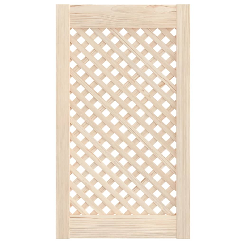 VidaXL Schranktüren mit Lamellen, 2 Stück, 39,5 x 69 cm, massives Kiefernholz