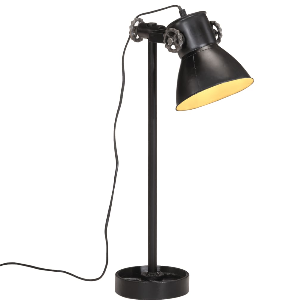 Vidaxx Schreibtischlampe 25 W E27 15x15x55 cm schwarz