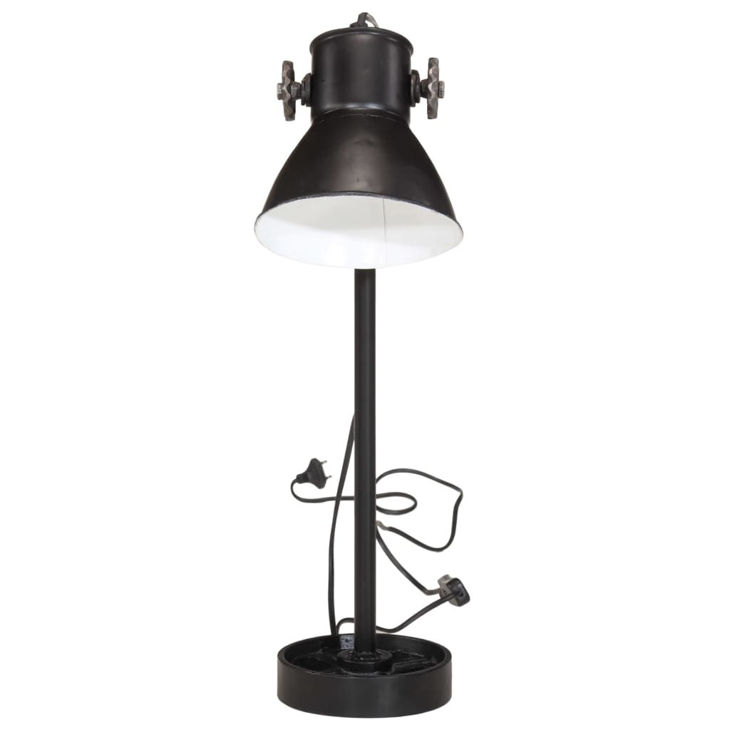 Vidaxx Schreibtischlampe 25 W E27 15x15x55 cm schwarz