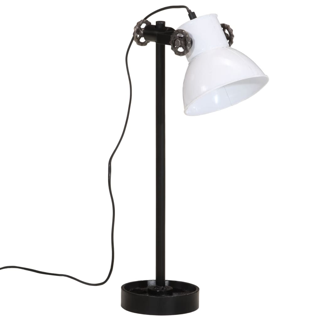 Vidaxx Schreibtischlampe 25 W E27 15x15x55 cm weiß