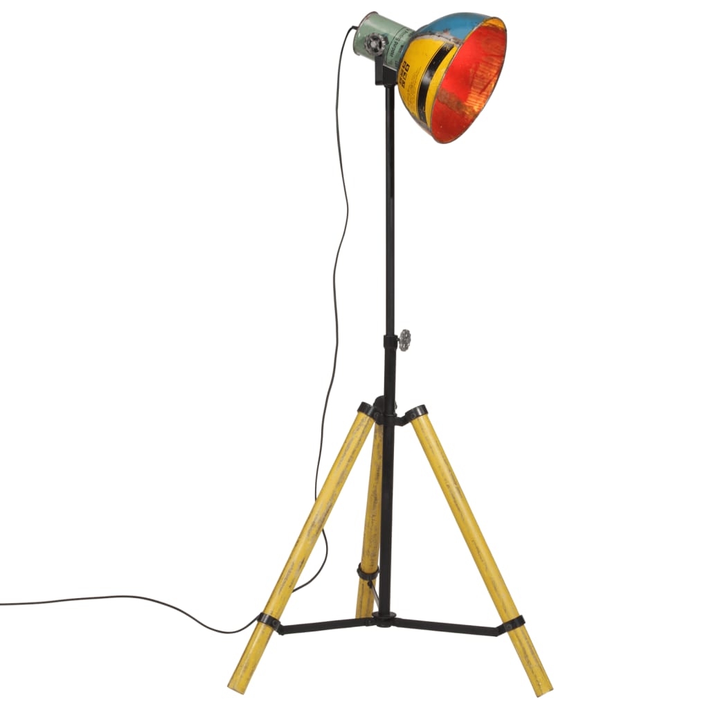 Vidaxxl Stehleuchte 25 W E27 75x75x90-150 cm mehrfarbig