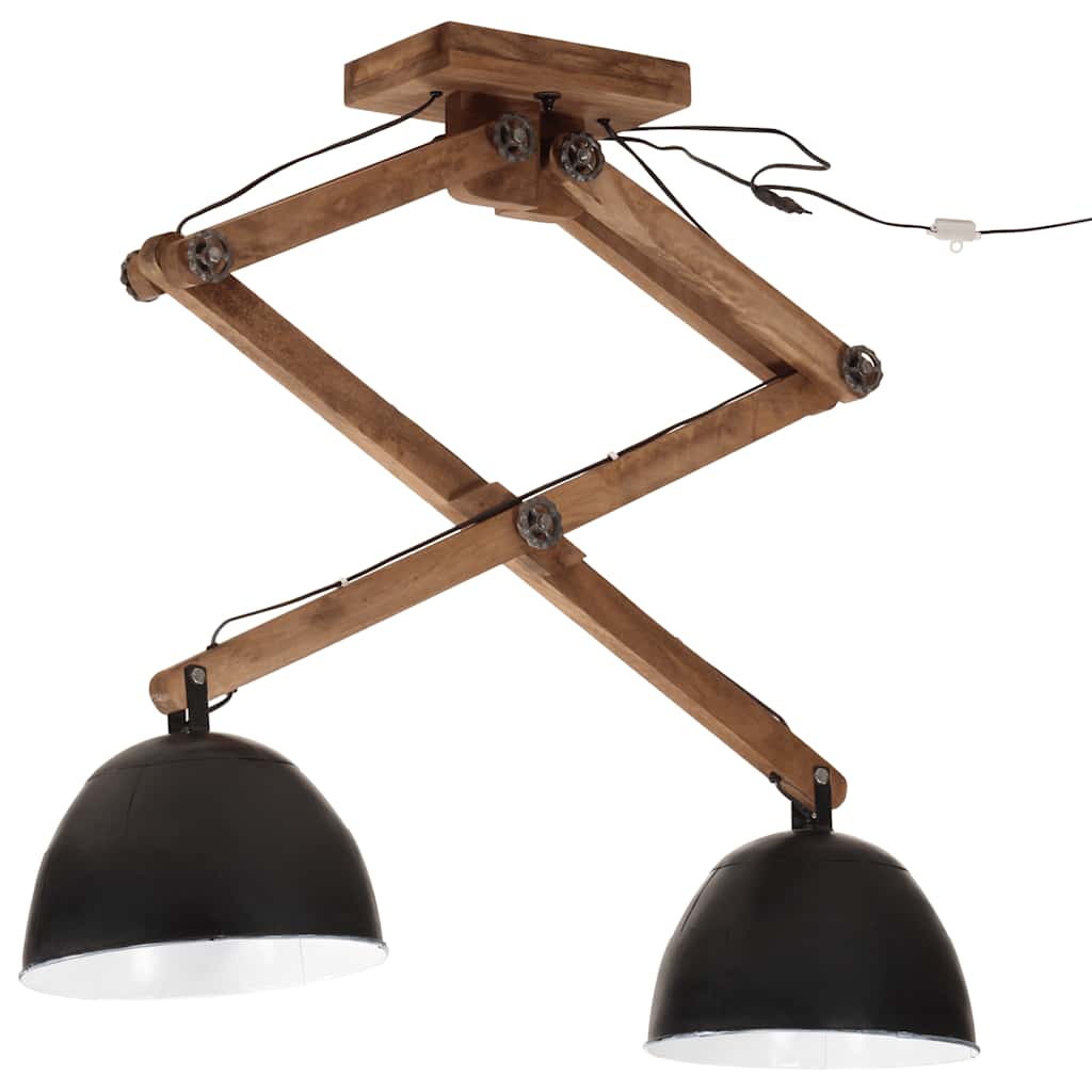Vidaxx Deckenleuchte 25 W E27 29x18x85 cm schwarz