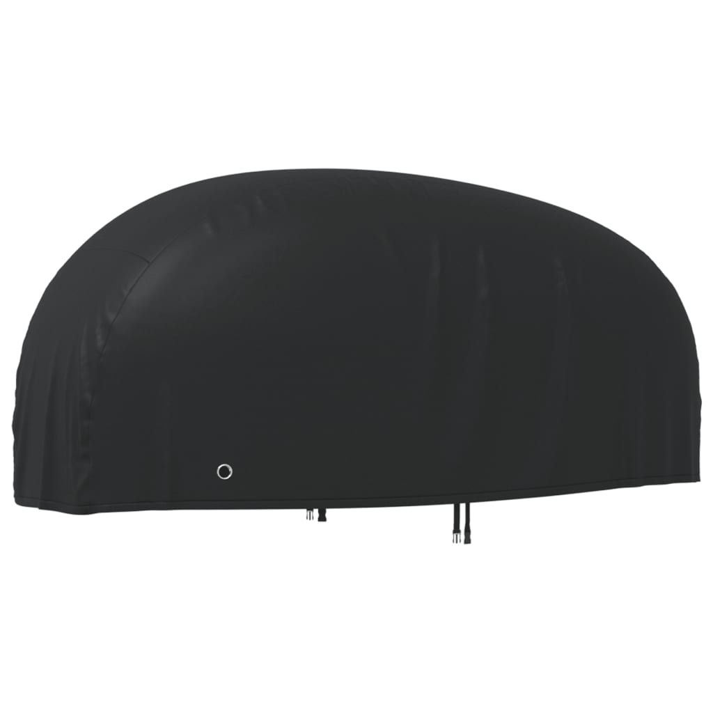 Vidaxxl Motorradabdeckung 245x105x125 cm 210d Oxford schwarz