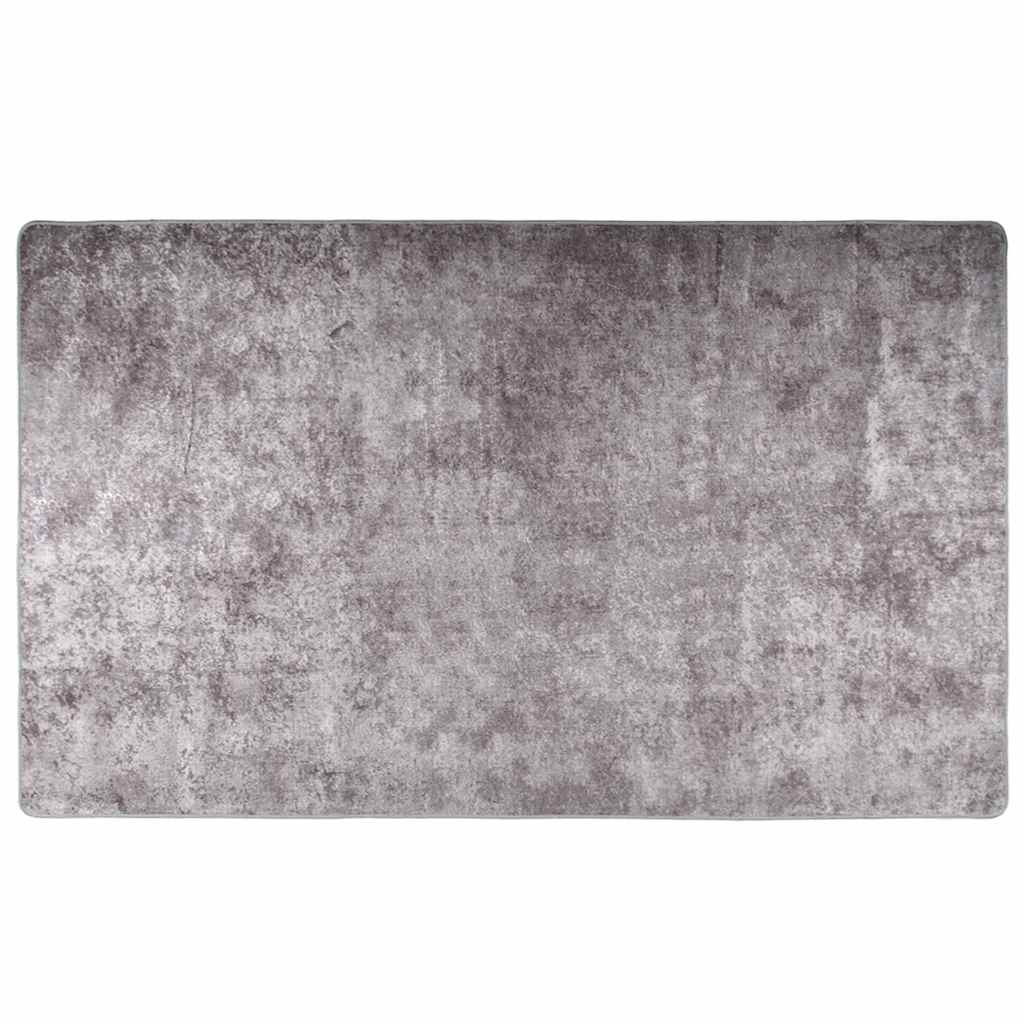 Vidaxx Teppich waschbar, rutschfest, 120 x 170 cm, grau