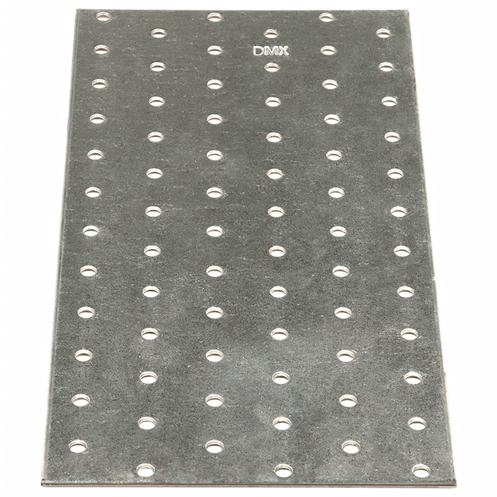 VidaXL Bleche perforiert 20 Stück 2 mm 240x120 mm verzinkter Stahl