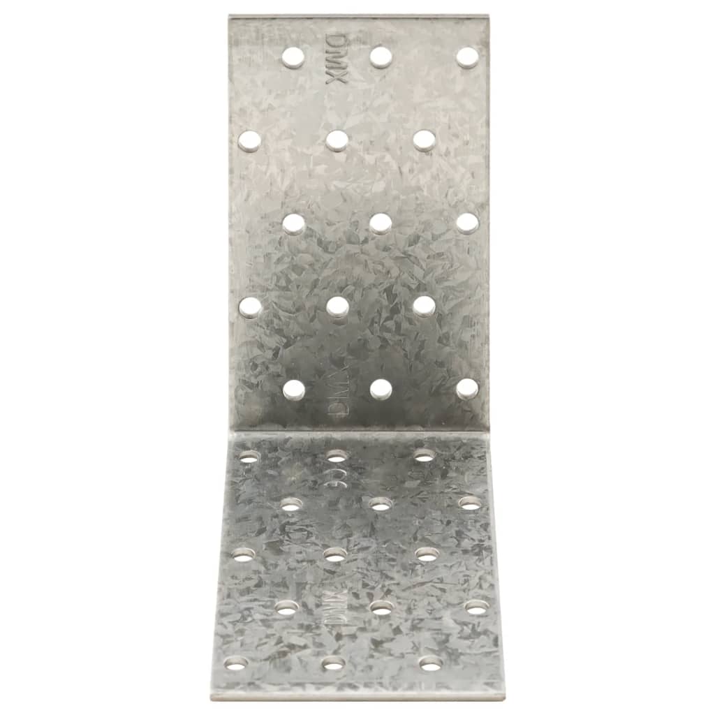 Vidaxx Eckwinkel 40 Stück 2 mm 100x60x100 mm verzinkter Stahl