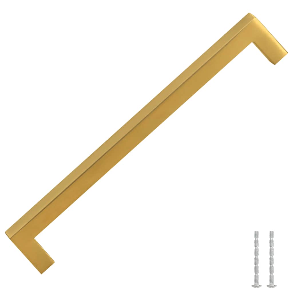 VidaXL Griffe 5 Stück 192 mm Edelstahl goldfarben