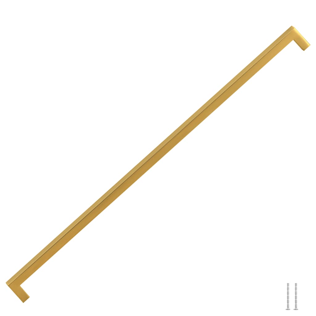 VidaXL Griffe 5 Stück 480 mm Edelstahl goldfarben