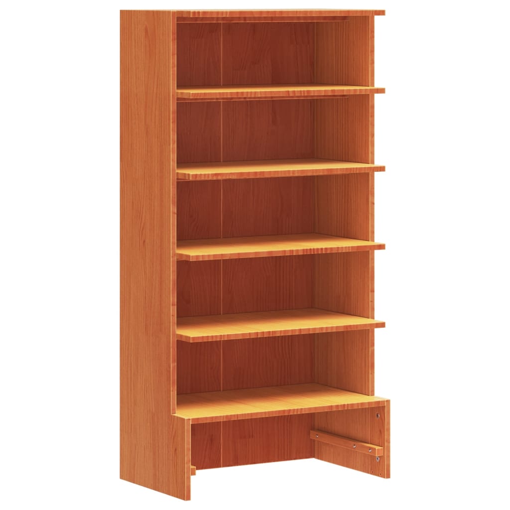 Vidaxx Schuhschrank 52x30x104 cm massives Kiefernholz, waschbraun