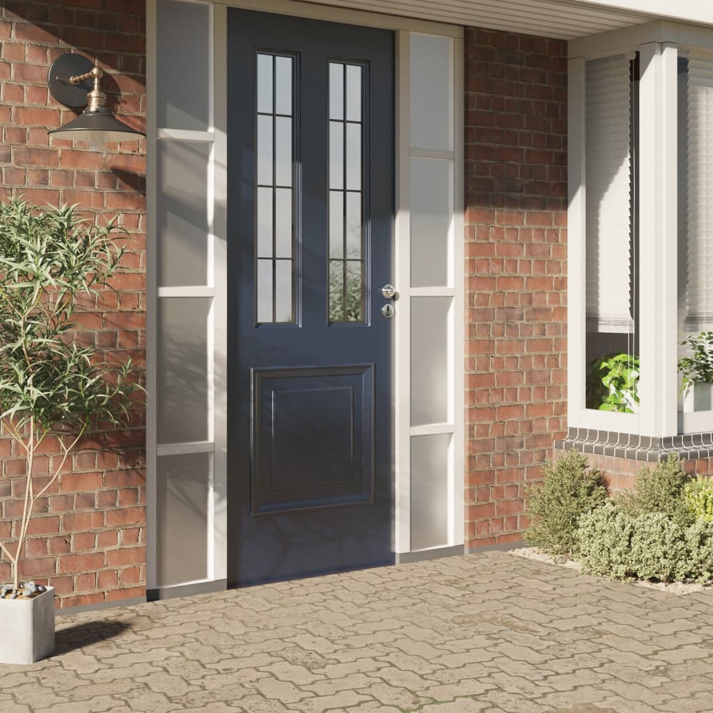 VidaXL Fensterfolien matt PVC weiß