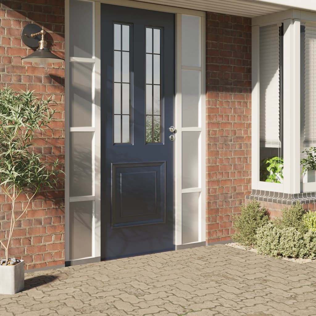 VidaXL Fensterfolien matt PVC weiß