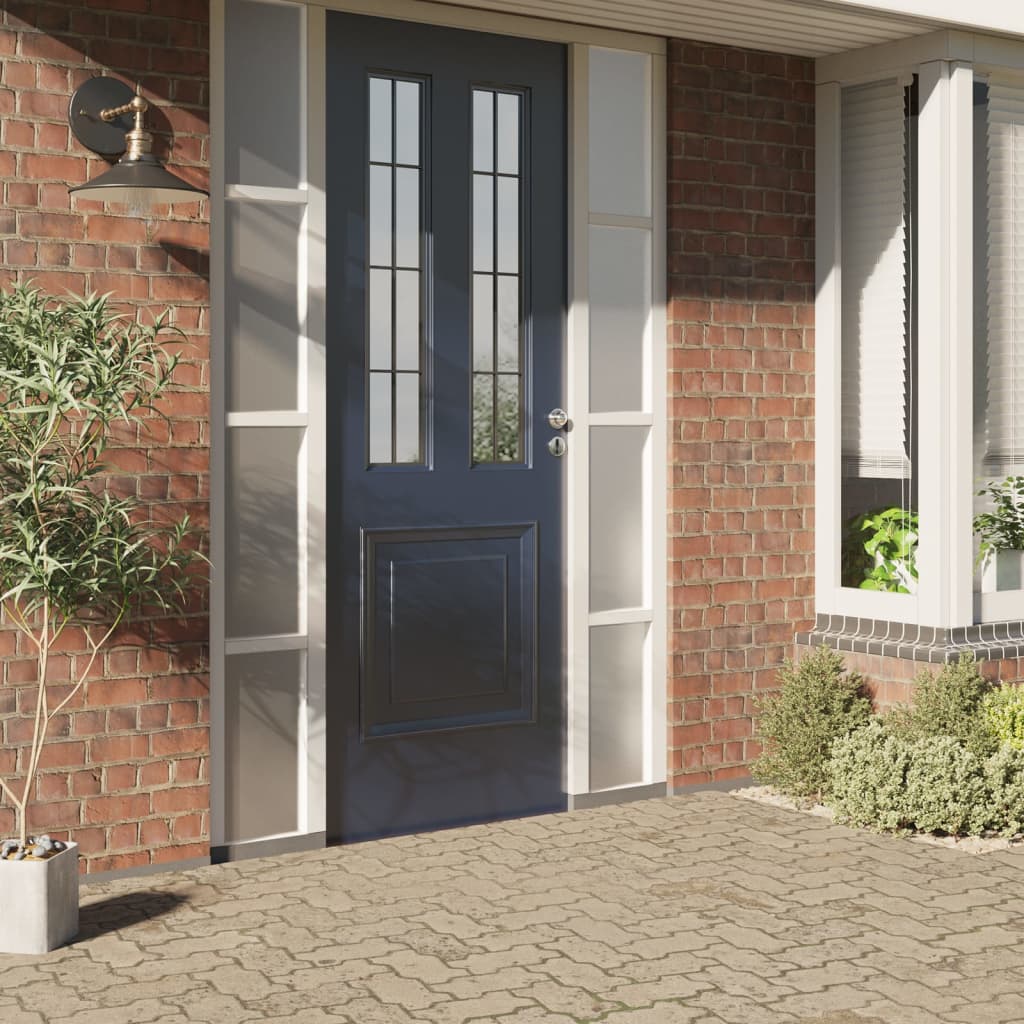 VidaXL Fensterfolien matt PVC weiß