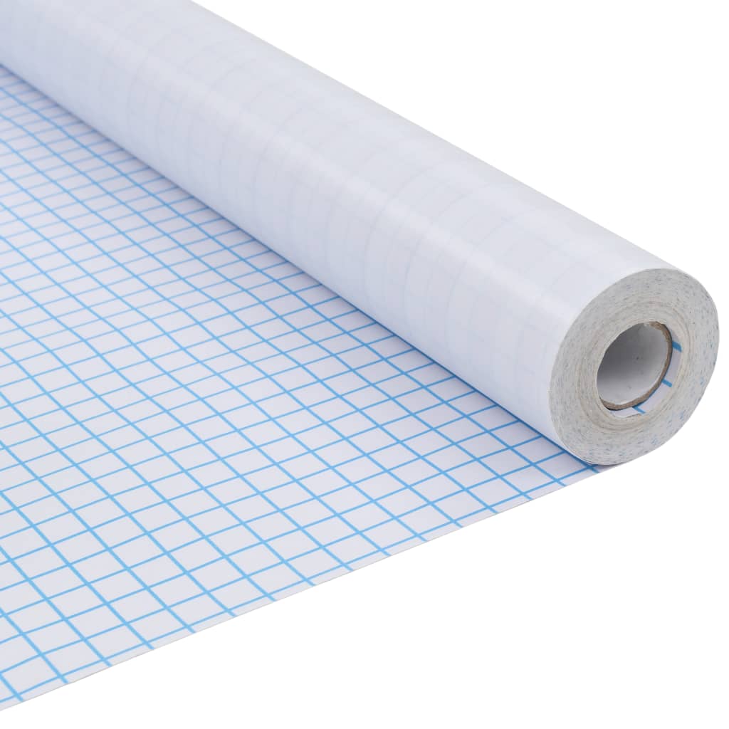 VidaXL Fensterfolien Streifenmuster matt PVC