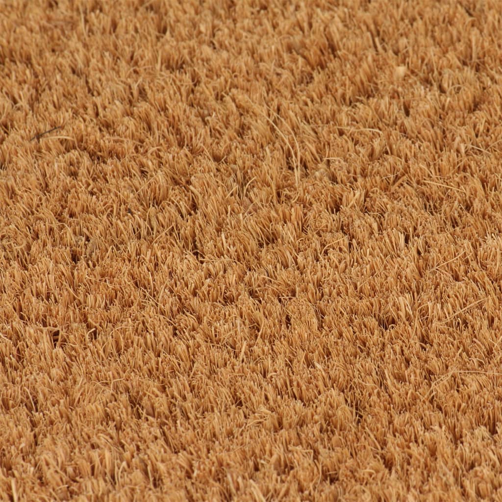 Vidaxx Fußmatten 5 Stück 40x60 cm getuftete Kokosfaser natur