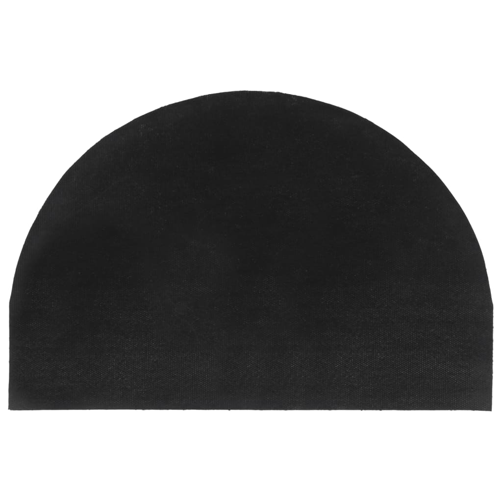 Vidaxx Fußmatte halbrund 40x60 cm getuftete Kokosfaser natur