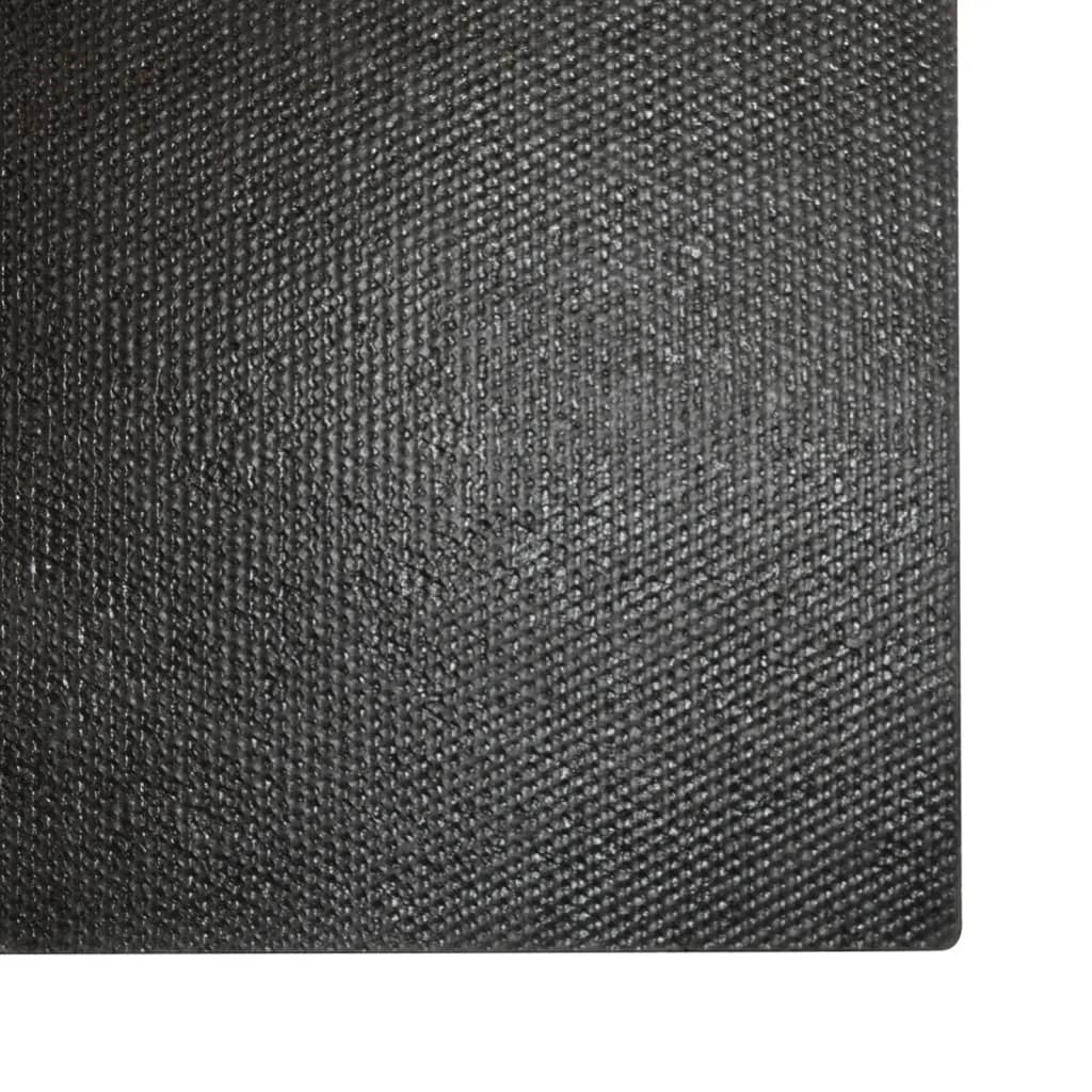 Vidaxx Fußmatte 40x60 cm getuftete Kokosfaser schwarz