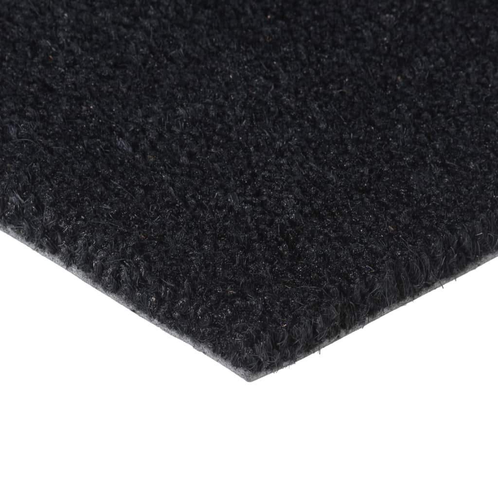 Vidaxx Fußmatte 60x90 cm getuftete Kokosfaser schwarz