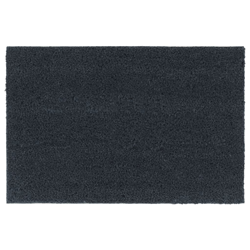 Vidaxx Fußmatten 5 Stück 40x60 cm getuftete Kokosfaser dunkelgrau