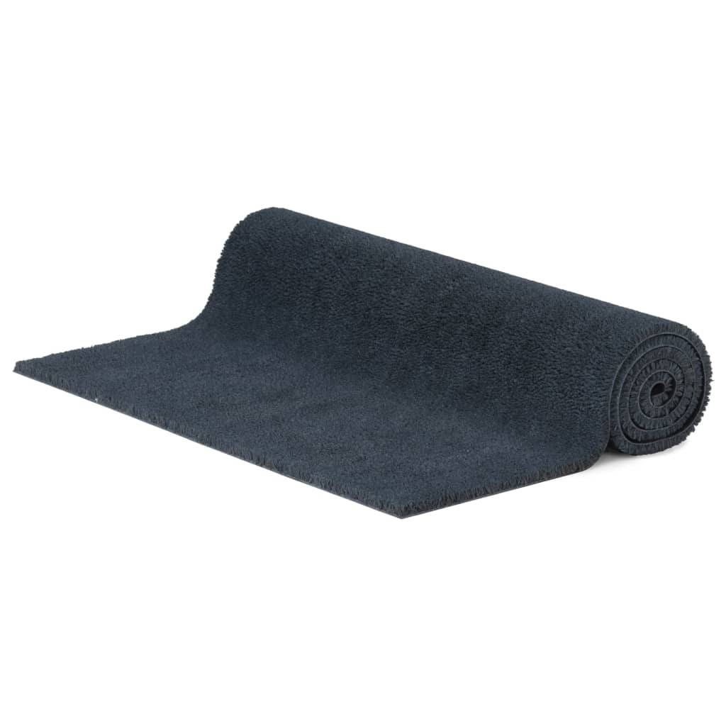 Vidaxx Fußmatte 100x200 cm getuftete Kokosfaser dunkelgrau