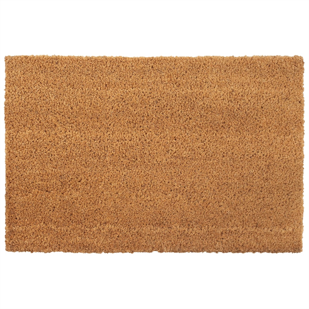 Vidaxx Fußmatten 2 Stück 40x60 cm getuftete Kokosfaser natur